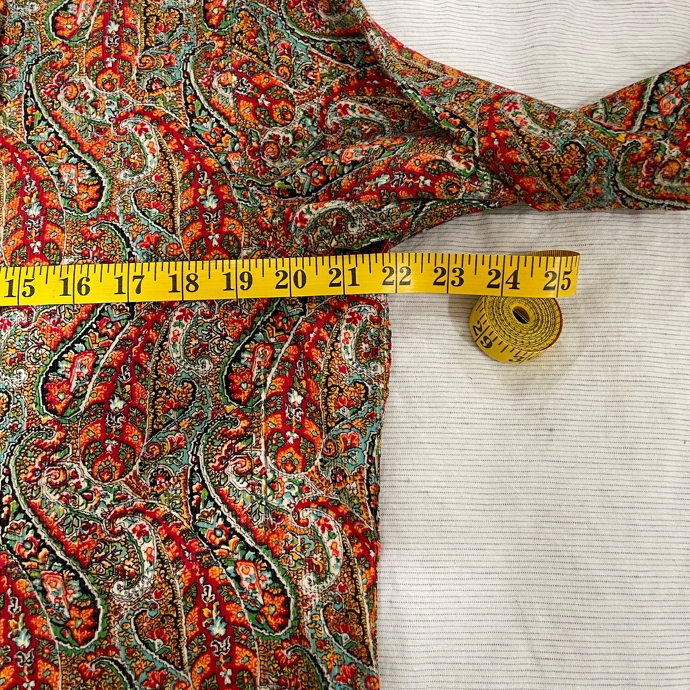 Dior Vibrant Paisley Button-Up Shirt